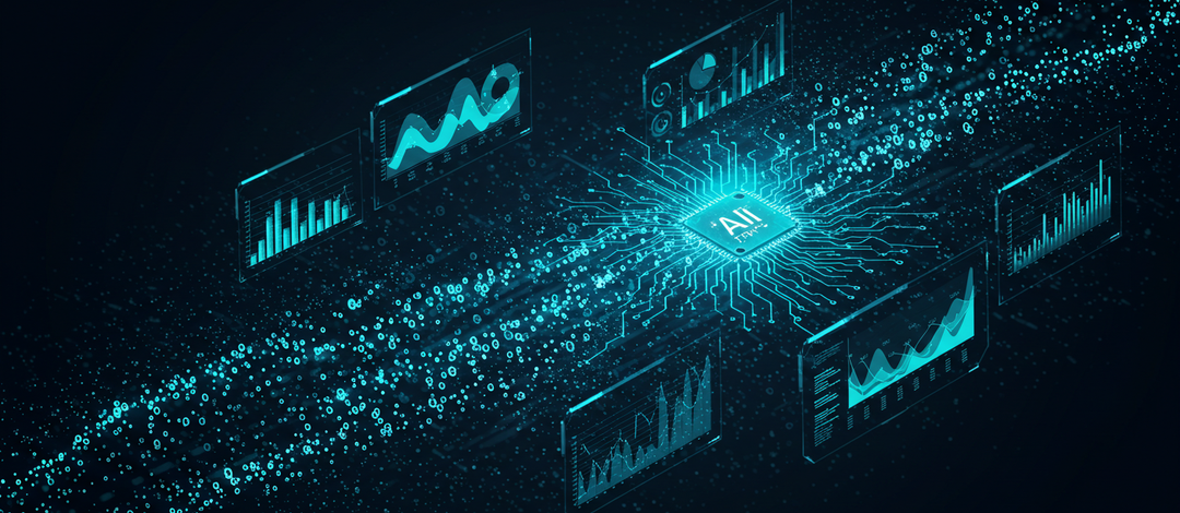 AI-Powered Data Insights dashboard illustration